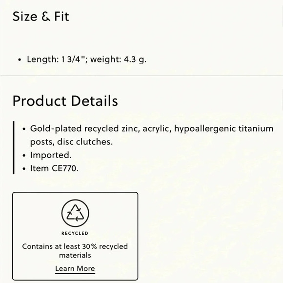 🆕J. Crew Heart Statement Earrings - Picture 5 of 12